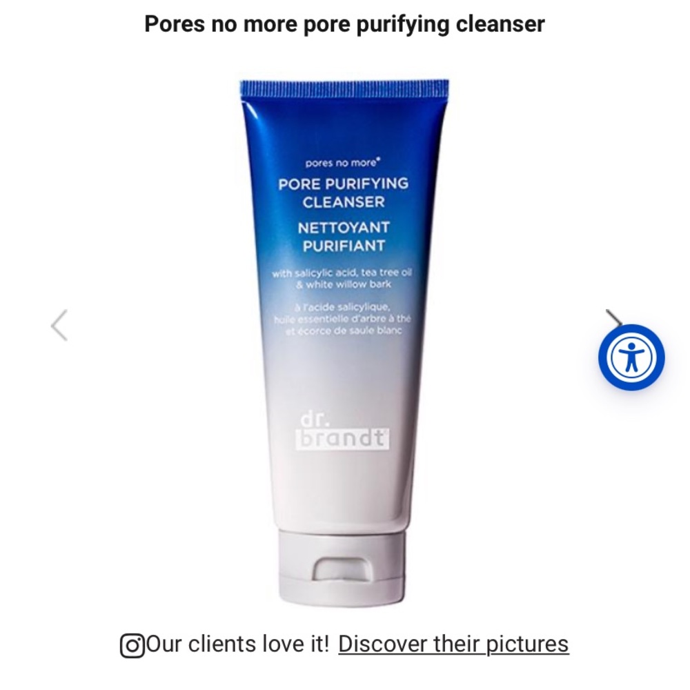 ⭐️ DR. BRANDT PORE PURIFYING CLEANSER ⭐️